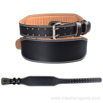 Custom protective Adjustable Leather Weight Lifting Belt